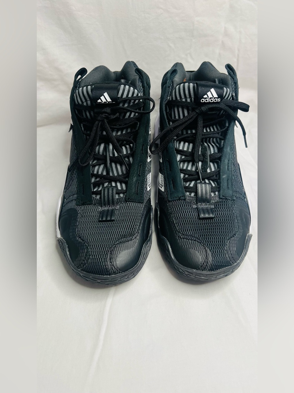 adidas Black and Gray Men's Athletic Sneakers